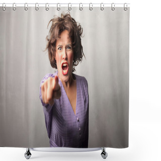 Personality  Quarrel Shower Curtains