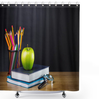 Personality  Schoolchild And Student Studies Accessories Shower Curtains