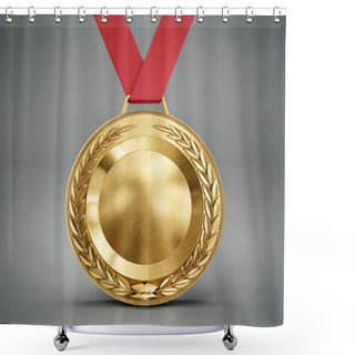 Personality  Medal Shower Curtains