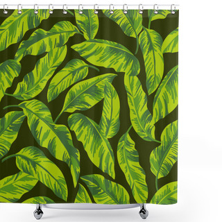 Personality  Seamless Exotic Pattern.  Shower Curtains