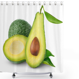 Personality  Avocado Shower Curtains