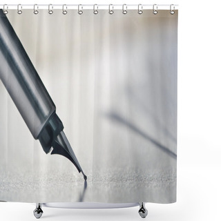 Personality  Writing Shower Curtains