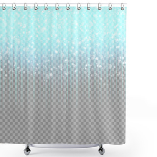 Personality  Northern Lights With Sparkles Shower Curtains