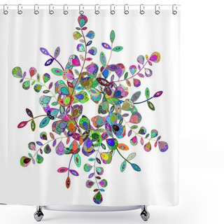 Personality  Vector Seamless Texture Shower Curtains