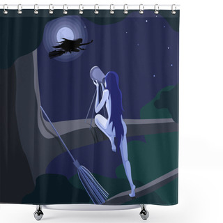 Personality  Coven. Fabulous Cartoon Characters. Cover. Shower Curtains