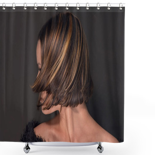 Personality  Hairstyle Shower Curtains