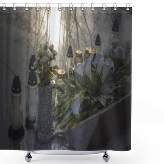 Personality  The Last Sunset Shower Curtains
