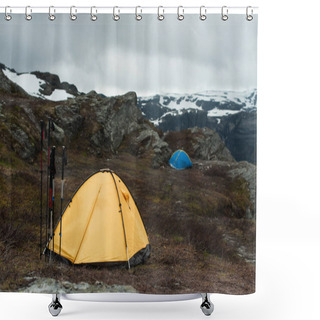 Personality  Camping Shower Curtains