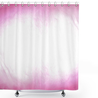 Personality  Background With Swirls Of Pink Paint In Water Shower Curtains