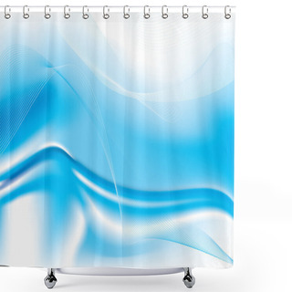 Personality  Ocean Flow Shower Curtains