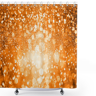 Personality  Halloween Or Thanksgiving Background And Party Invite Shower Curtains