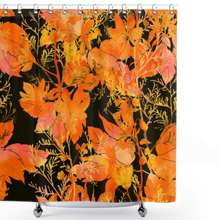 Personality  Imprints Herbs, Flowers Shower Curtains