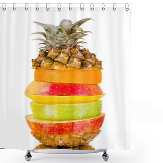 Personality  Still Life Multifruit Shower Curtains