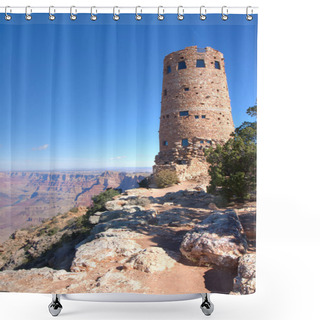 Personality  The Watchtower At Grand Canyon National Park Shower Curtains