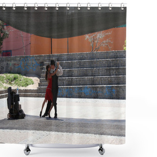 Personality  Tango Dancers Shower Curtains