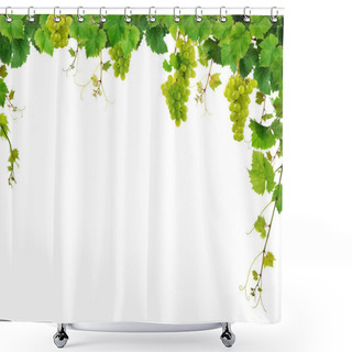 Personality  Fresh Grapevine Frame Shower Curtains