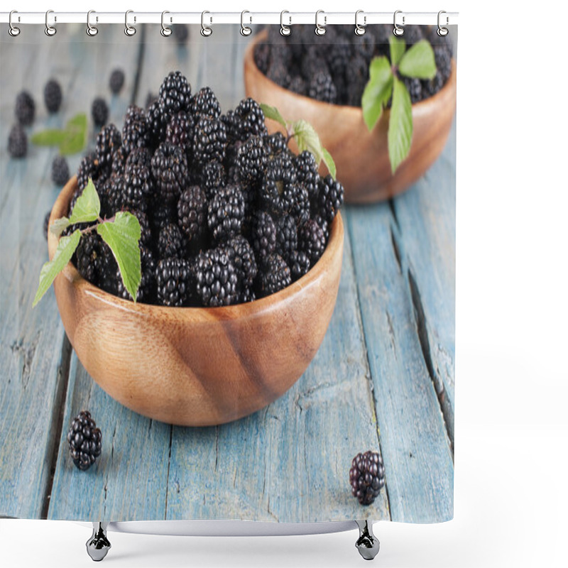Personality  Fresh Blackberry Shower Curtains