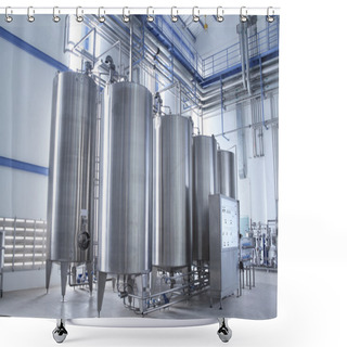 Personality  Water Treatment Equipment Shower Curtains