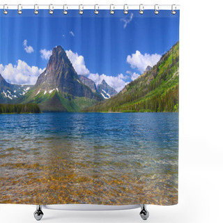 Personality  Mount Sinopah - Glacier National Park Shower Curtains