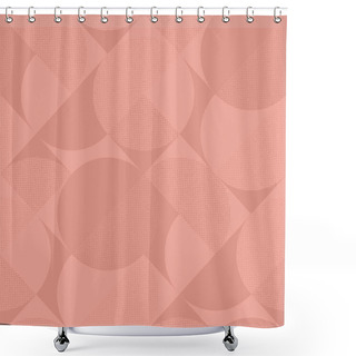 Personality  Pale Color Minimal Modern Seamless Pattern  Shower Curtains