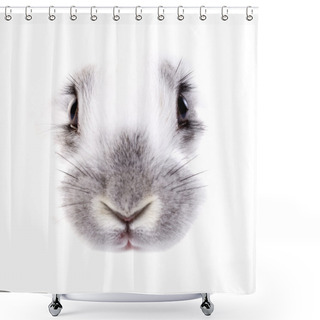 Personality  Rabbit Shower Curtains
