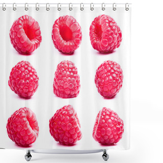 Personality  Raspberry Shower Curtains