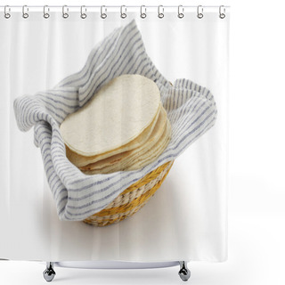 Personality  Homemade Corn Tortillas Shower Curtains
