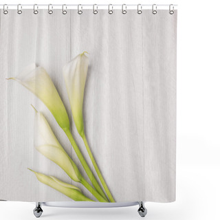 Personality  Elegant Spring Flower, Calla Lily Shower Curtains