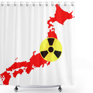 Personality  Japan Pollution Shower Curtains
