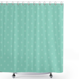 Personality  Polka Dot Background Pattern Shower Curtains