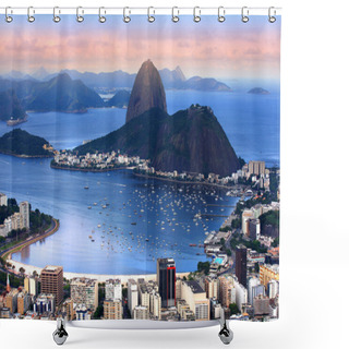 Personality  Rio De Janeiro, Brazil Landscape Shower Curtains
