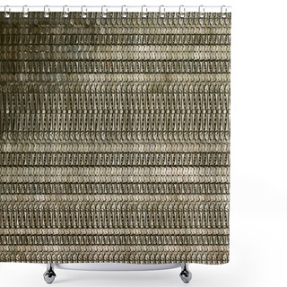 Personality  Grey, Grey Background, Gray Ornament, Grey Pattern Shower Curtains