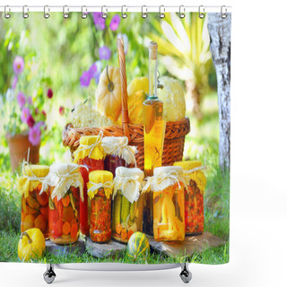 Personality  Autumn Preserves Shower Curtains