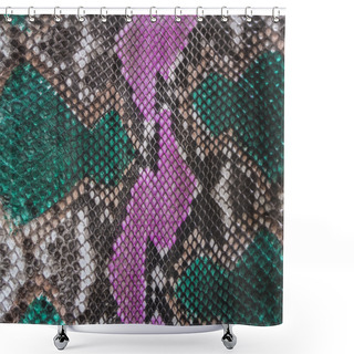 Personality  Snake Skin Shower Curtains