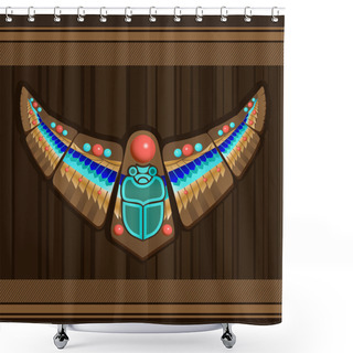 Personality  Bird - Native American Art Stylization Shower Curtains