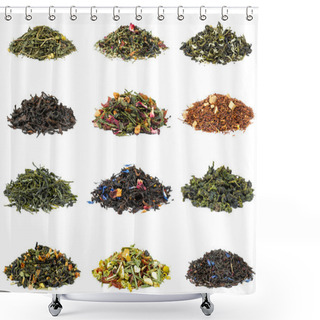 Personality  Set Of Tea Shower Curtains