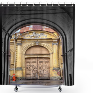 Personality  St Petersburg, Russia Shower Curtains