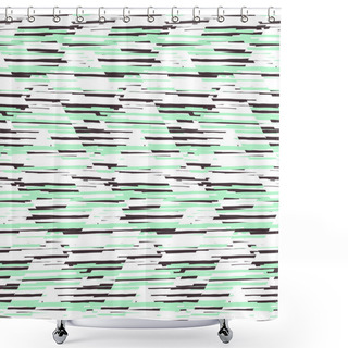 Personality  Abstract Vector Striped Background Shower Curtains