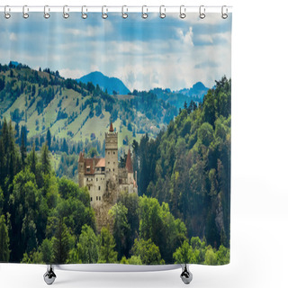 Personality  Bran Castle - Count Dracula's Castle, Romania Shower Curtains