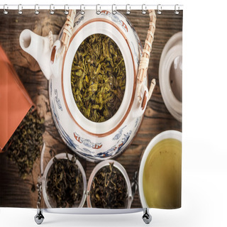 Personality  Teapot Shower Curtains