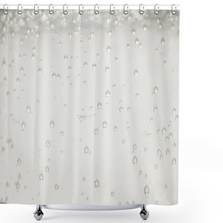 Personality  Close Up View Of Mineral Water With Bubbles Shower Curtains