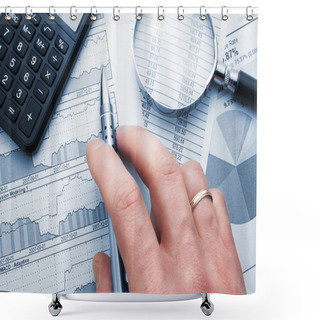 Personality  Business Balance Shower Curtains