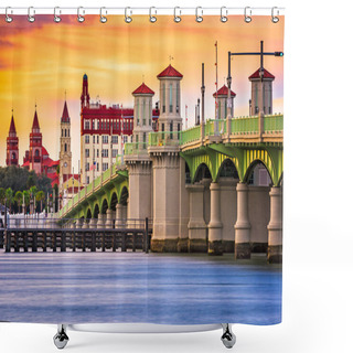Personality  St. Augustine Florida Shower Curtains