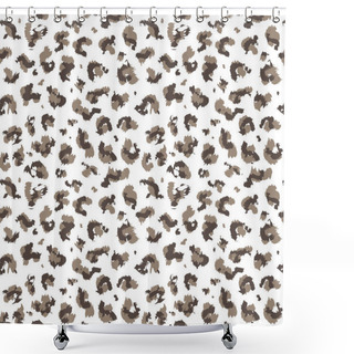 Personality  Leopard Pattern Design Shower Curtains