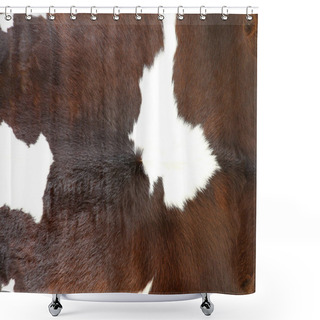 Personality  Cow Fur (skin) Background Or Texture Shower Curtains