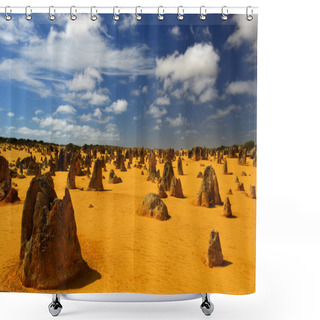 Personality  Pinnacles Desert, Australia Shower Curtains