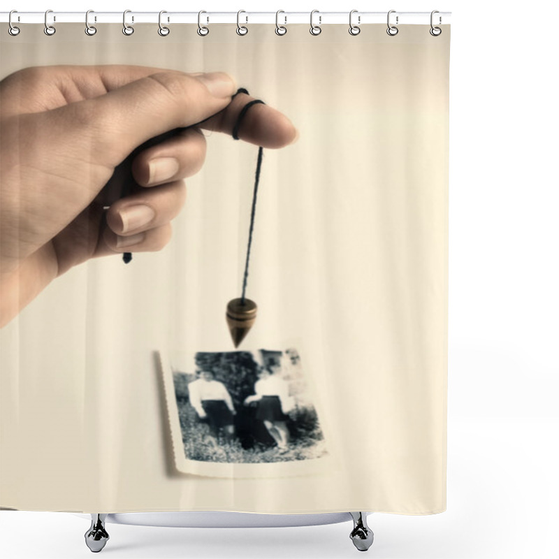 Personality  Contact With Afterlife Shower Curtains