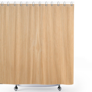Personality  Pale Brown, Textured Wooden Surface Background, Top View Shower Curtains