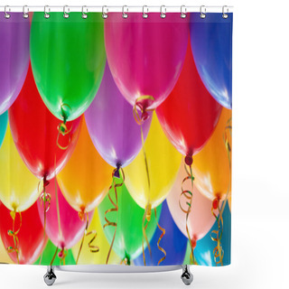 Personality  Colorful Balloons Shower Curtains