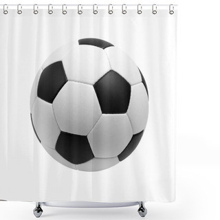 Personality  Soccer Ball Shower Curtains